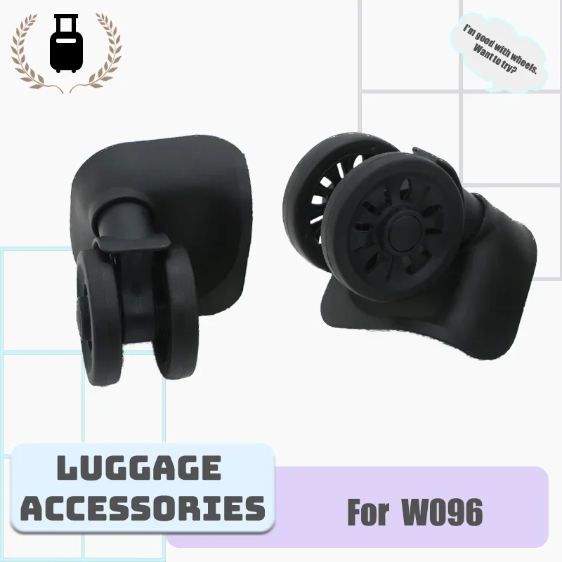 

For W096 Wear-Resistant Luggage Wheel Accessories Silent Swivel Wheels Universal Luggage Wheels for Suitcases