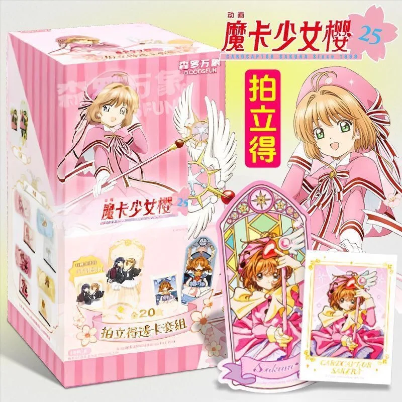 cardfun-カードキャプターさくら-アニメグッズ-ポラロイド透明カード組み合わせ-アクリルオーナメント-装飾品-ギフト
