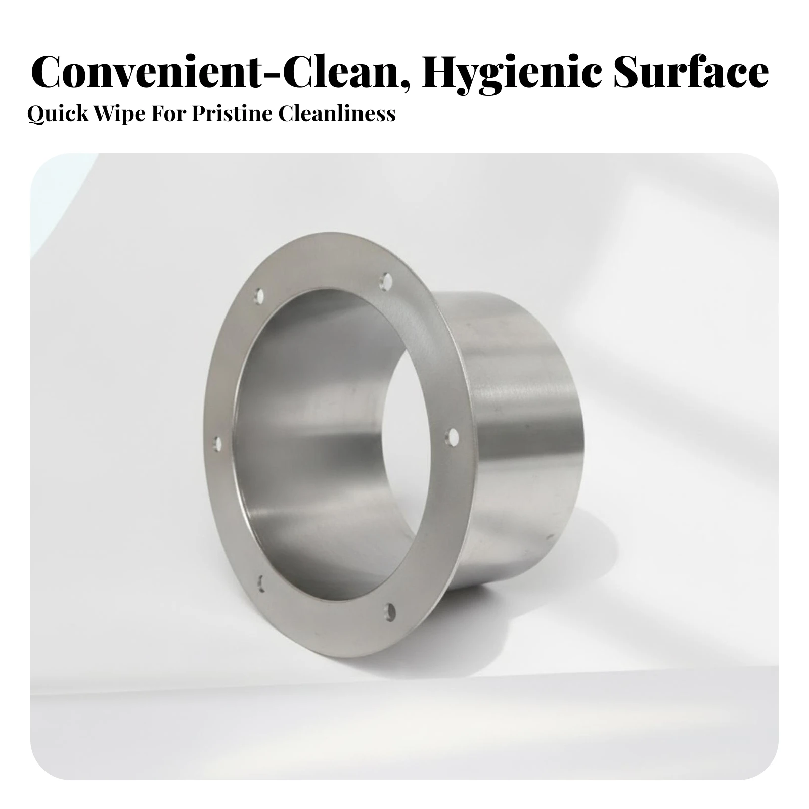 Round Duct Flange Connector Smoke Exhaust Duct Collar