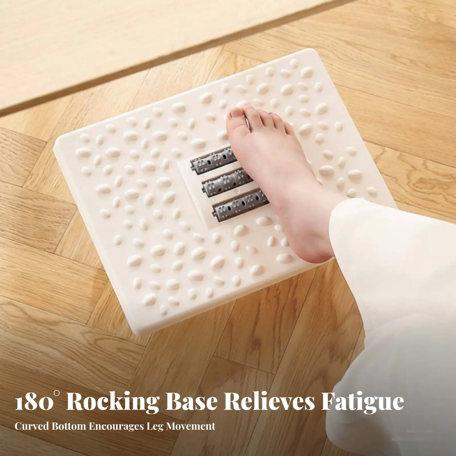 

Регулируемая наклонная подставка для ног с массажной поверхностью для геймеров