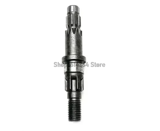 6-Tooth Output Shaft for Brush Cutter and Trimmer - Specially Designed Axis for Grass Cutting Machine Front Axle