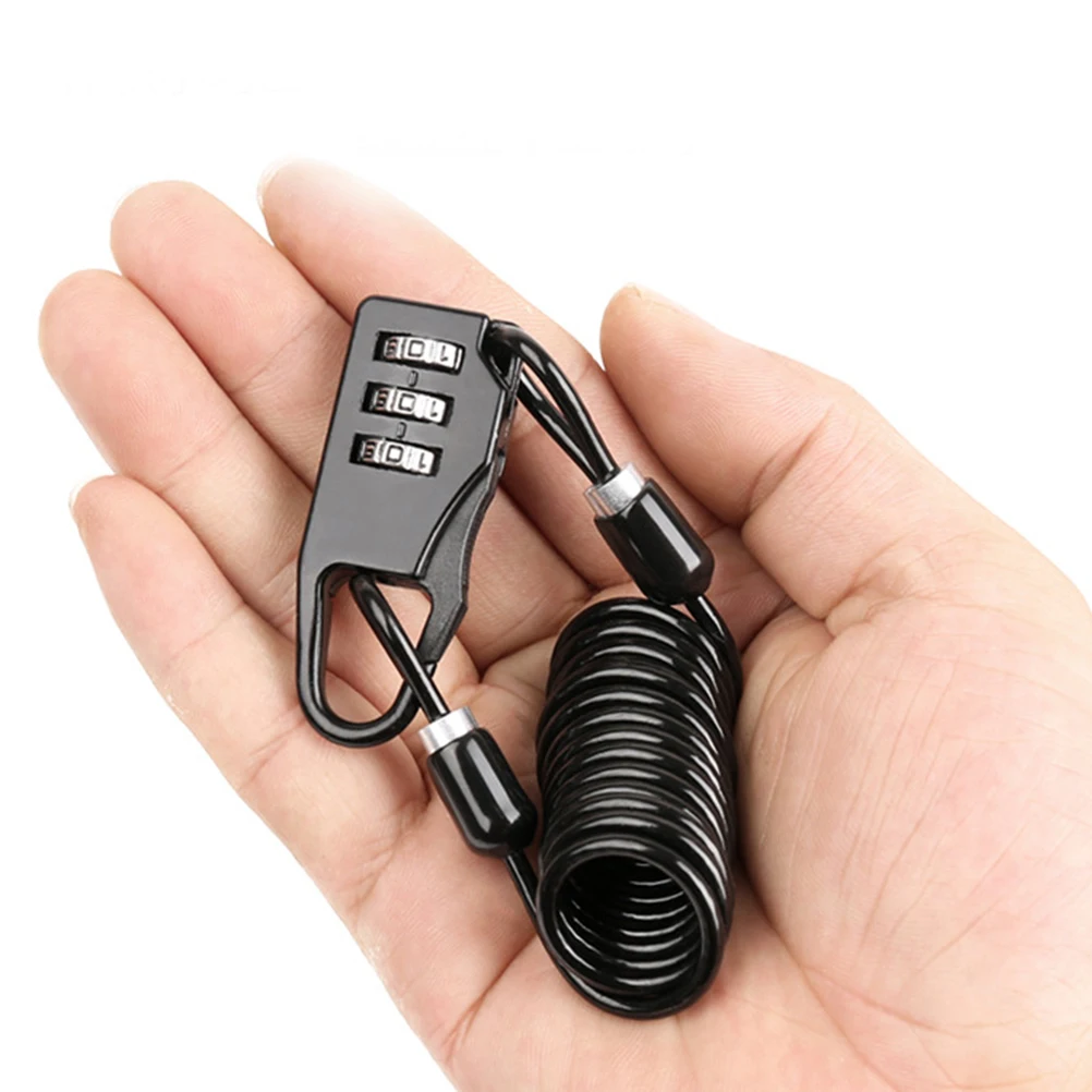 

Combination Cable Lock E-bike Strong Locks Bicycle with Resettable Code Motorcycle