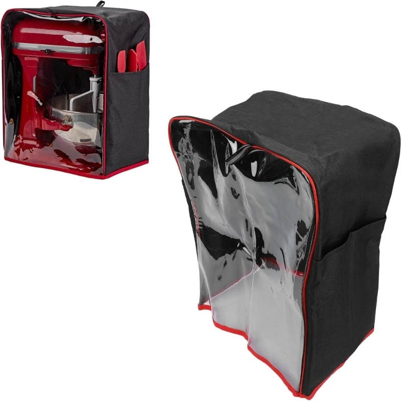 

Mixer Dustproof Cover with Transparent Front Panel And Detachable Bottom Pad Waterproof Storage Container