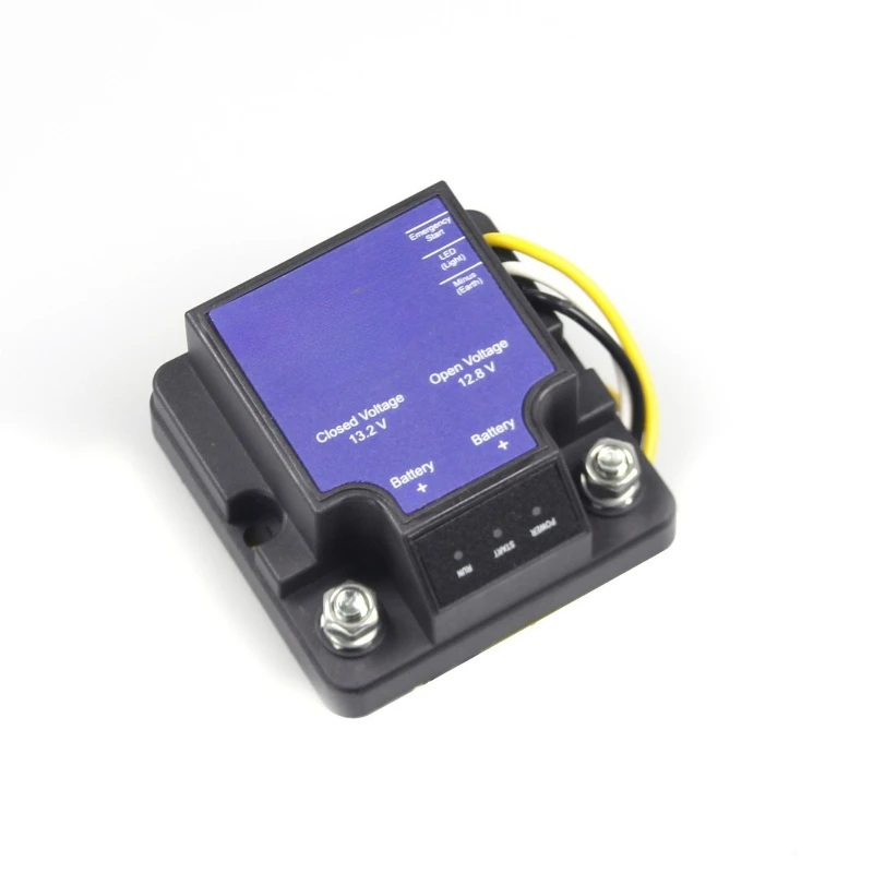 

RV yacht car modified high current battery protection controller 12v200A intelligent dual battery isolator