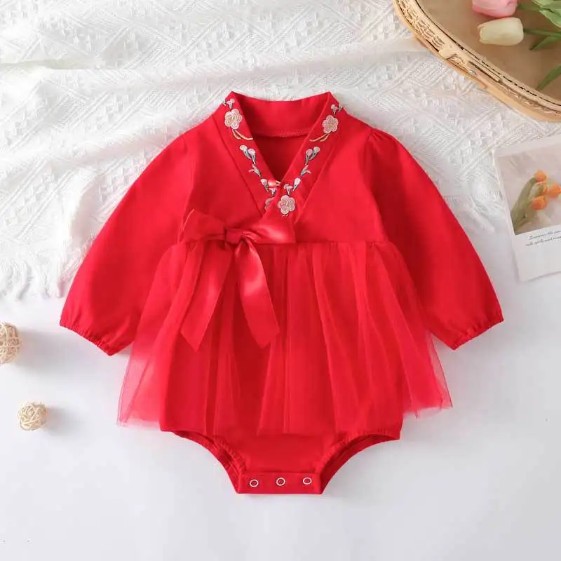 newborn Baby Floral Clothes Fashion Floral Printed Girls Rompers Short sleeve Infant Bodysuits Summer Clothes Soft Baby Clothes