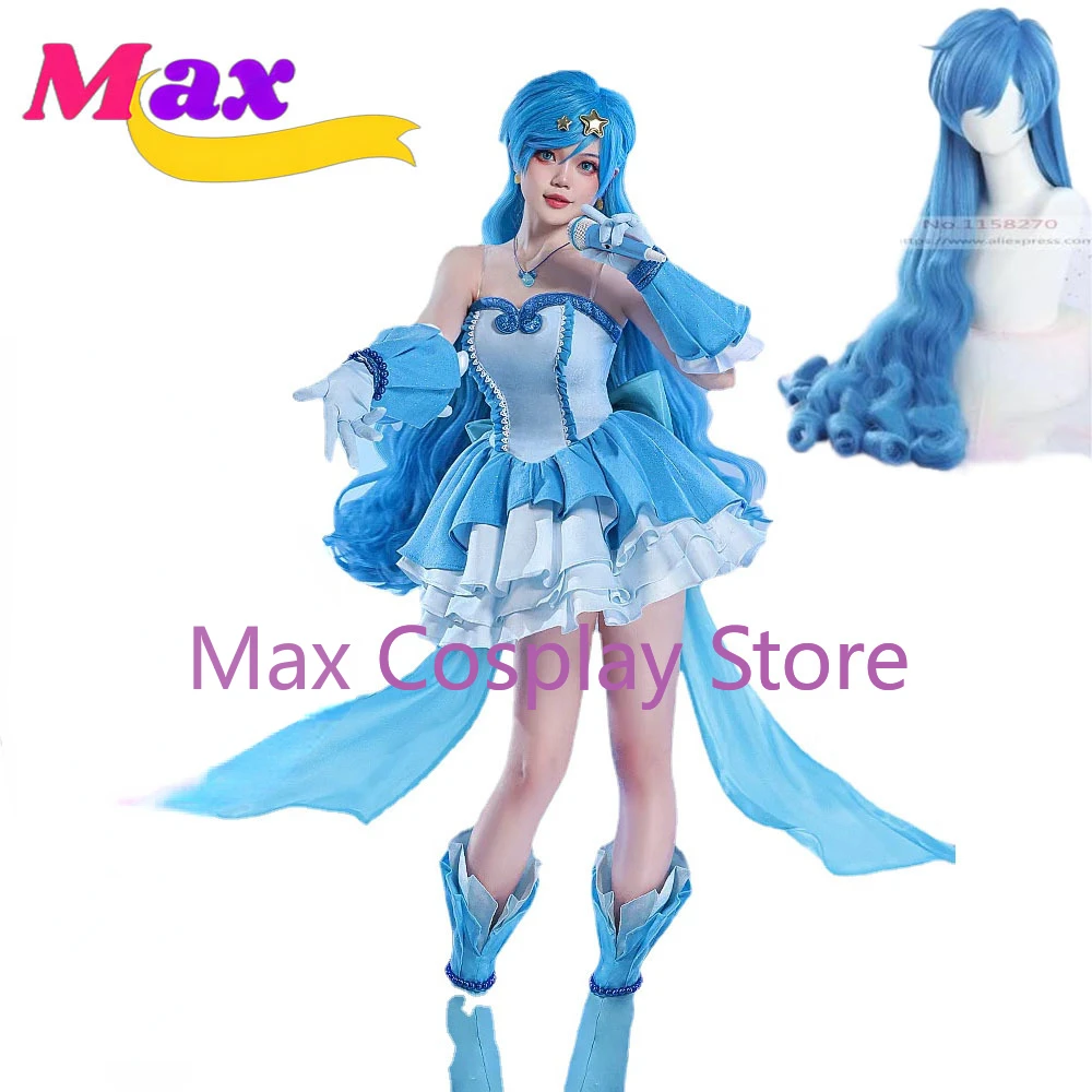 Max Anime Hanon Hosho Cosplay Costume Halloween Uniform Nanami Luchia Party Lolita Dress for Women