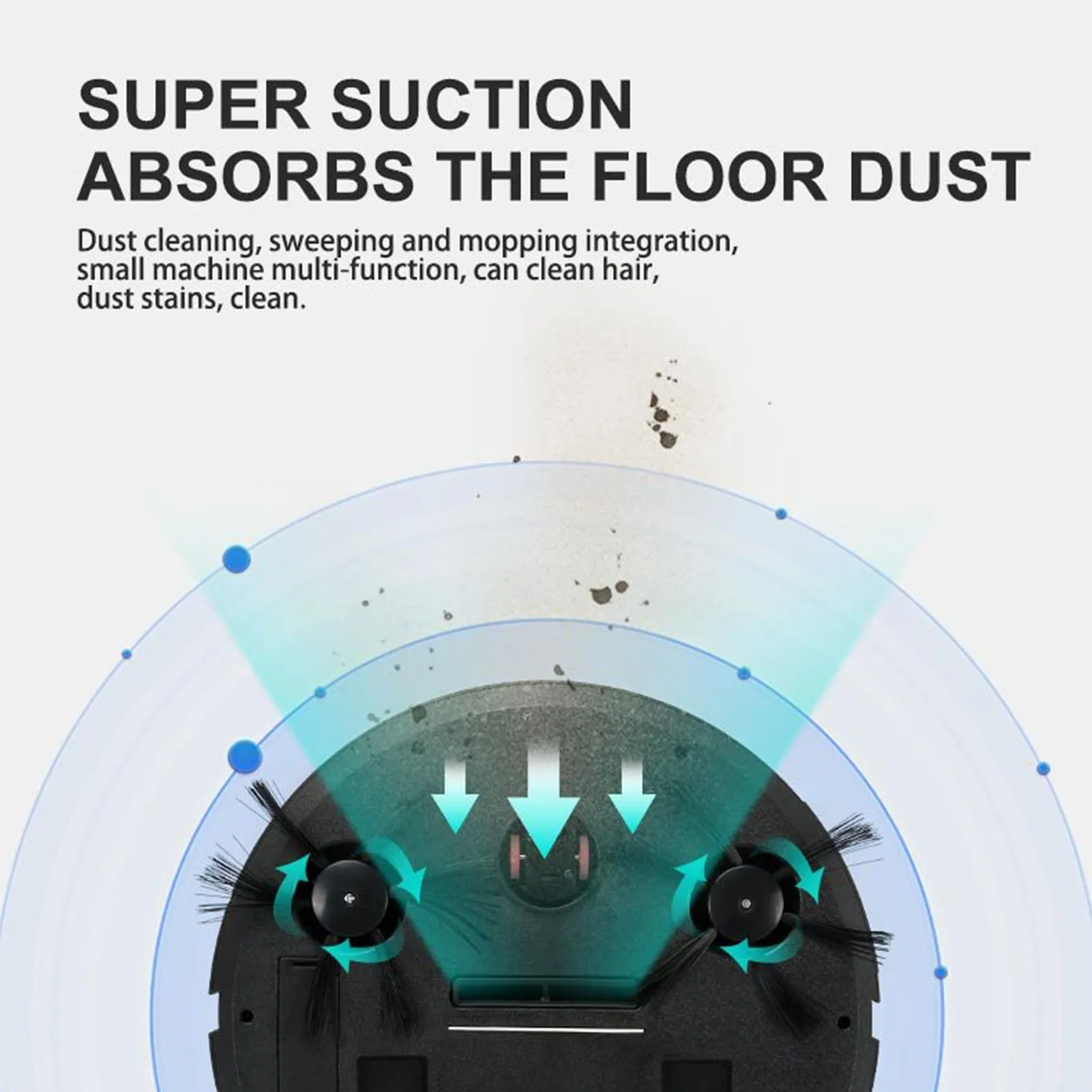 Sweeping Robot 5 In 1 Sweeping Machine USB Charging Spraying Humidifying Multifunctional Intelligent Vacuum Cleaner for House