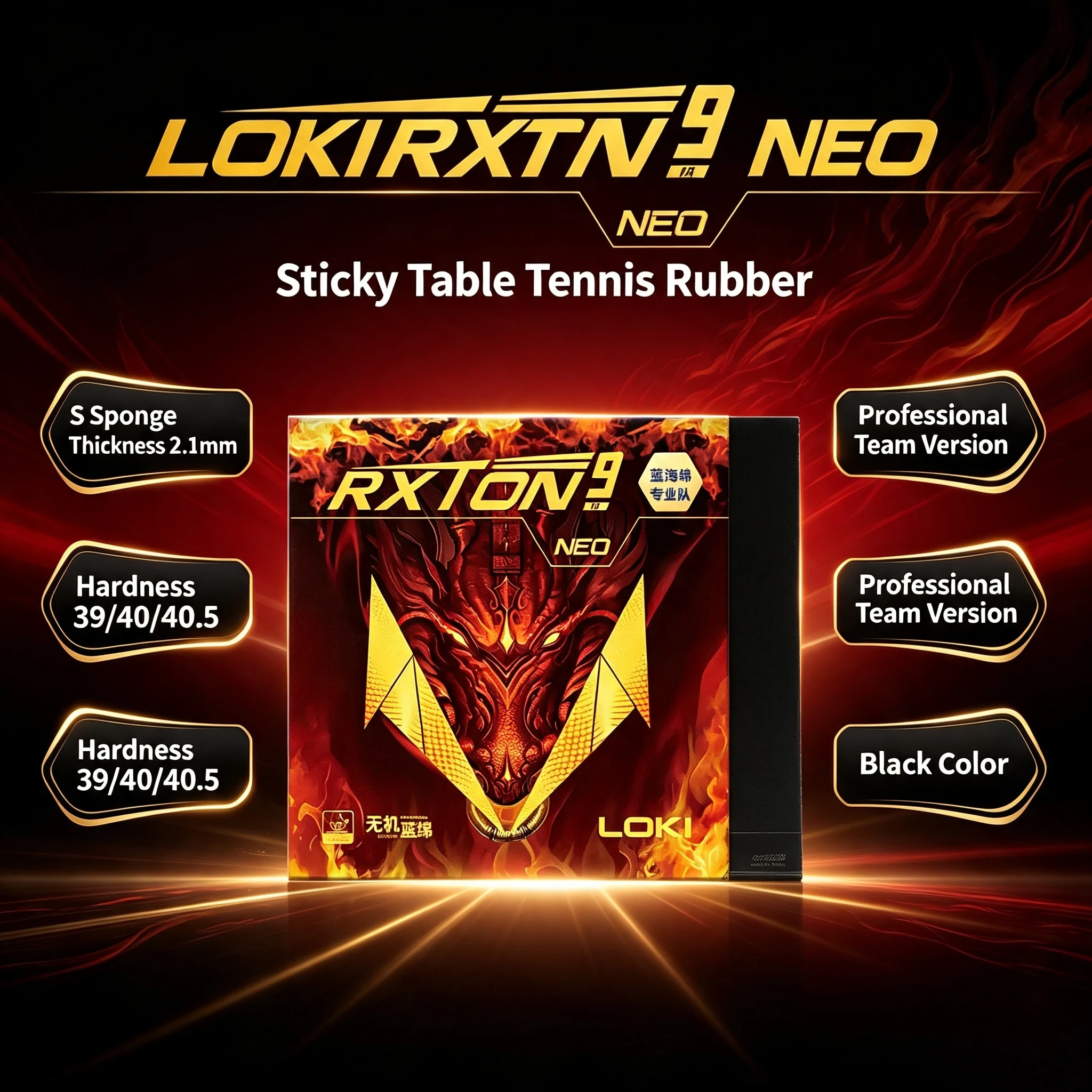 Table Tennis Loki - LOKI RXTON 9 NEO Table Tennis