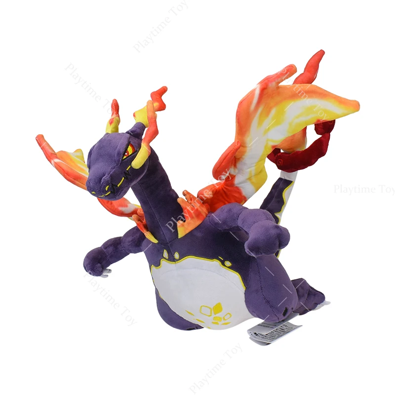 New Shiny Charizard Plush Toys Pokemon XY Fire Dragon Anime Movies Posket Monster Stuffed Toy Birthday Gift