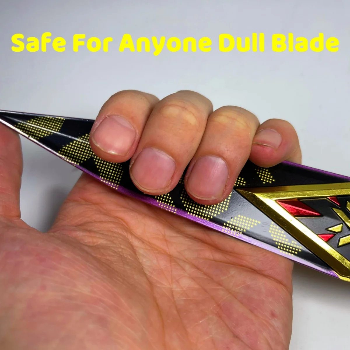 Valorant Kunai – épée Katana en métal, 11 pouces, sabre de samouraï Original, couteau Ninja, sabre Katana japonais, accessoires de Cosplay, jouet accessoire