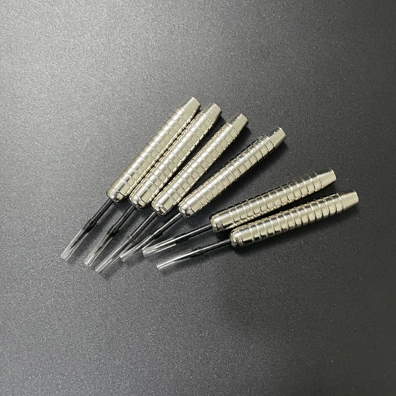 Darts 12 pcs uniquely shaped dart pins 20g/0.7-ounce iron material, electroplated dart accessories black steel tips