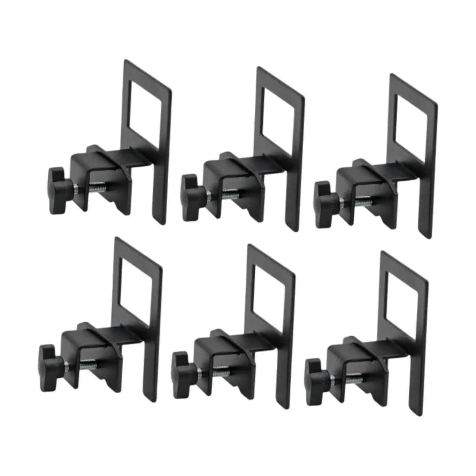 6x Mattress Gaskets for Metal Bed Frame Mattress Holder Easy to Install Multifunction Mattress Slide Stopper for Dorm Hotel