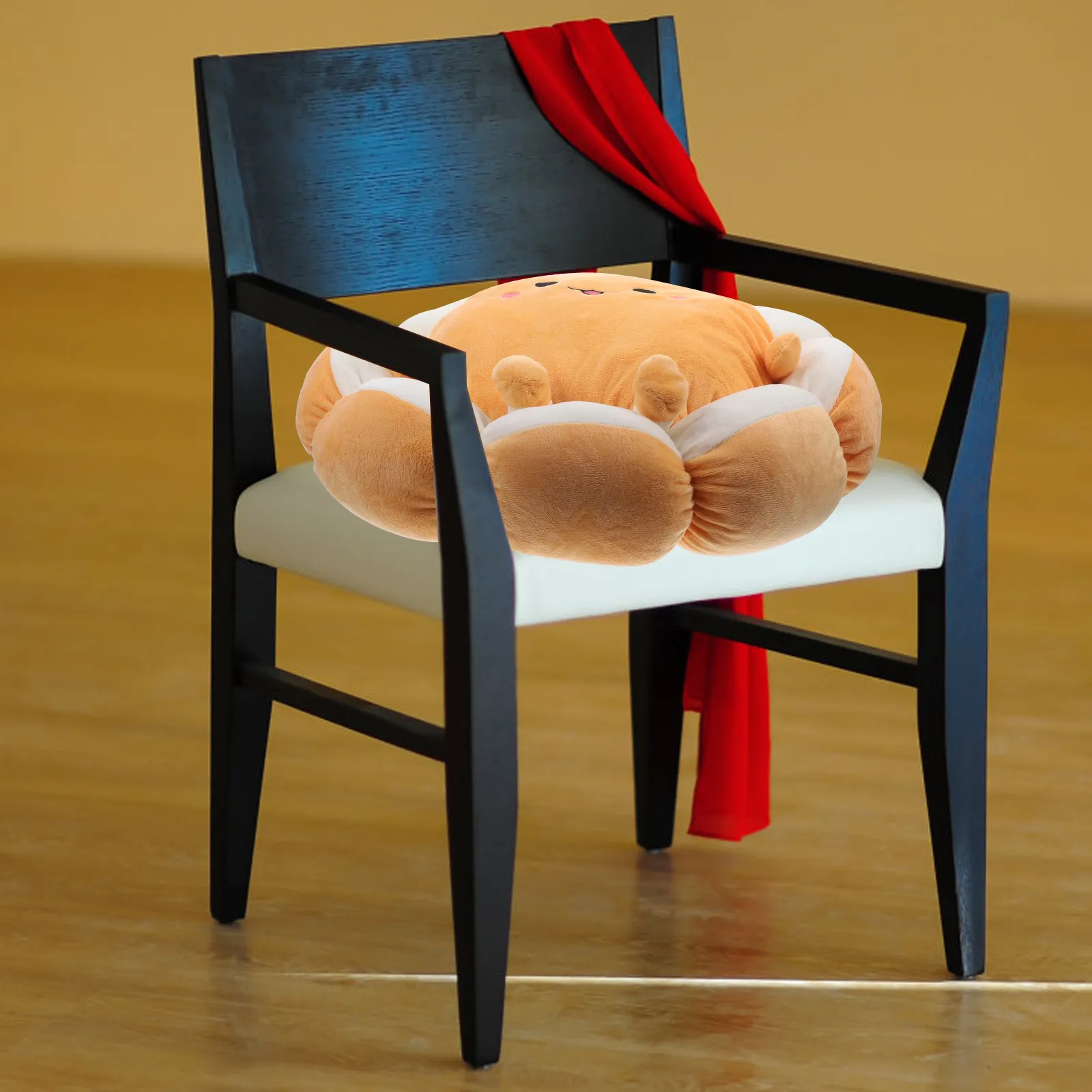 

Yolk Flower Shaped Thickened Seating Cushion Soft PP Cotton Comfortable Chair Cushion for Home Office Sofa Car Decorative