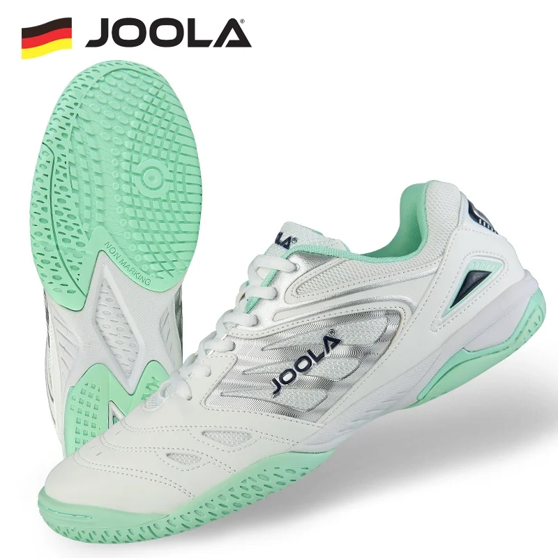 Original JOOLA Table Tennis Shoes 0104 PU Men Women Professional Training Anti-slip Sports Sneakers Breathable Ping Pong Shoes