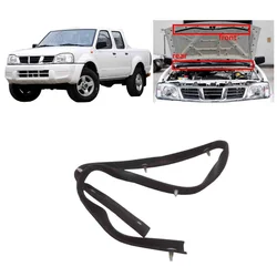 1 or 2 Pcs Hood Rubber for Nissan D22 Bonnet Rubber Strip for Paladin Body Rubber for Navara R006 665810-2S400 0509 with Clips