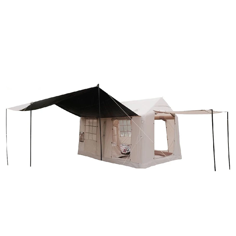 

AA Auto12 Sqm Waterproof Portable Air Tent Oxford Cloth Inflatable Camping Outdoor House for Picnics Tourism Activities