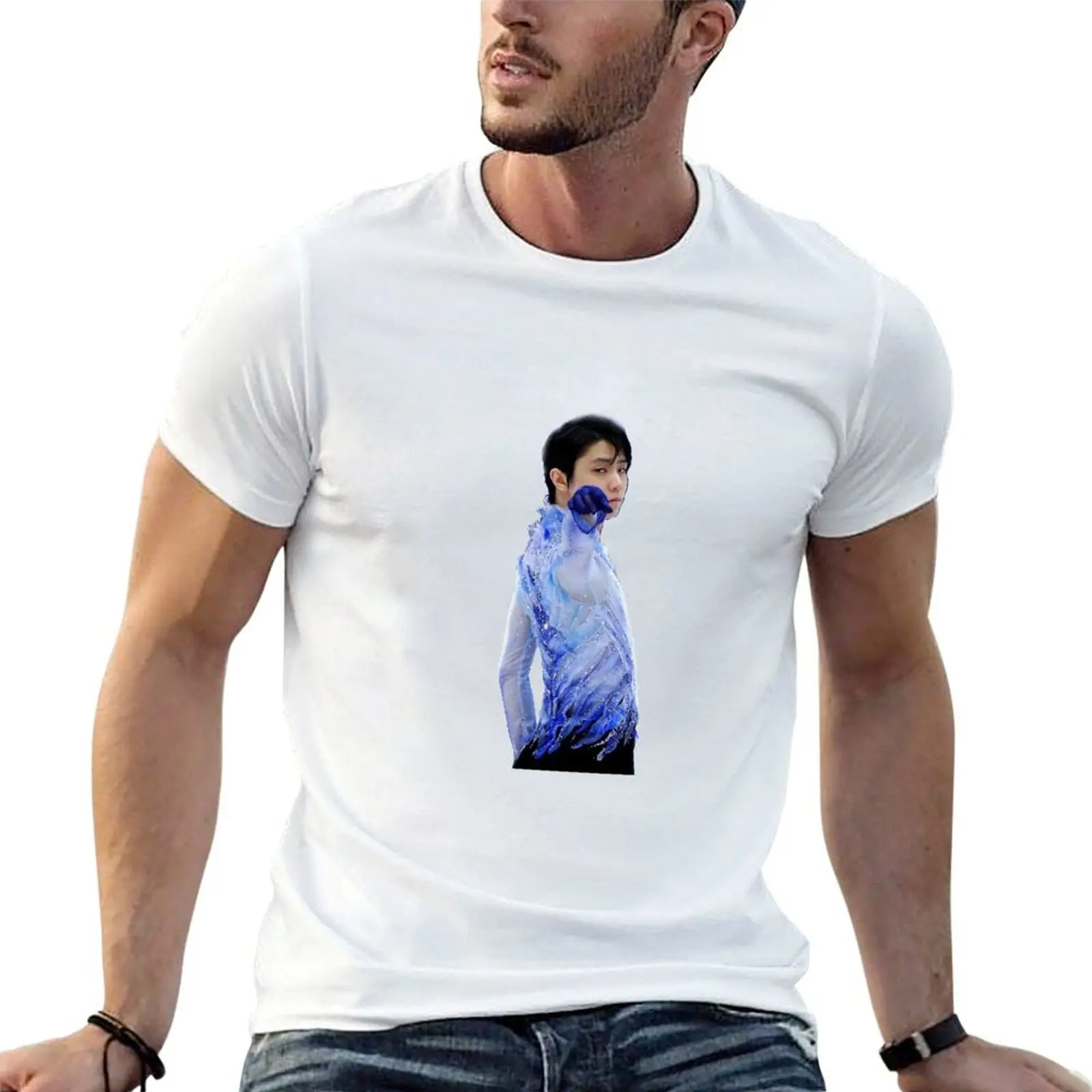 

t pack shirt t Yuzuru t man man T-Shirt cotton graphic shirt cotton shirt