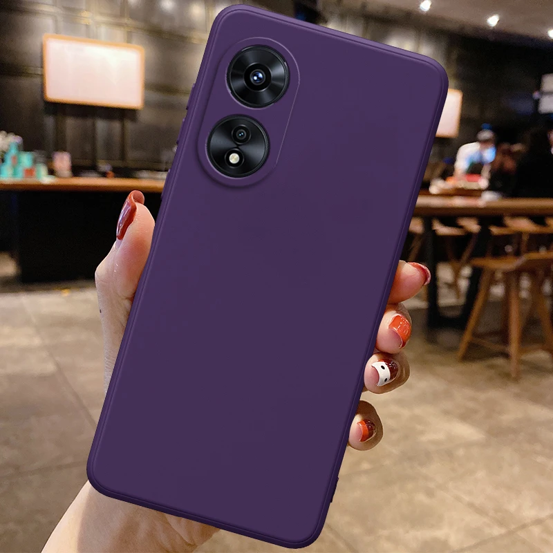 Square Liquid Silicone Case for OPPO A91 A92 A92S A93 A93S A94 A95 A96 A97 A98 4G 5G Lens Protective 360 Shockproof Phone Covers