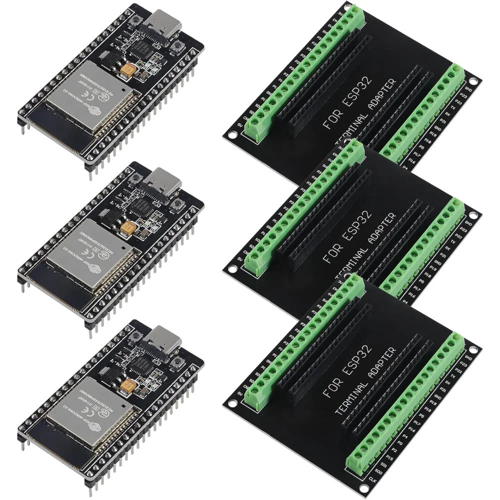 ESP32 Expansion Board Compatible with ESP32 WiFi Bluetooth Development Board NodeMCU-32S Lua 38Pin GPIO Expansion Board