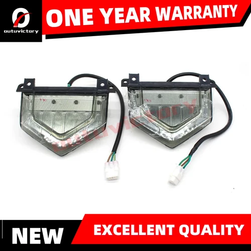Para CFMOTO CF250NK 2018-2022 CF MOTO NK250 CF250 luz trasera motocicleta conjunto de luz trasera lámpara de luz de freno