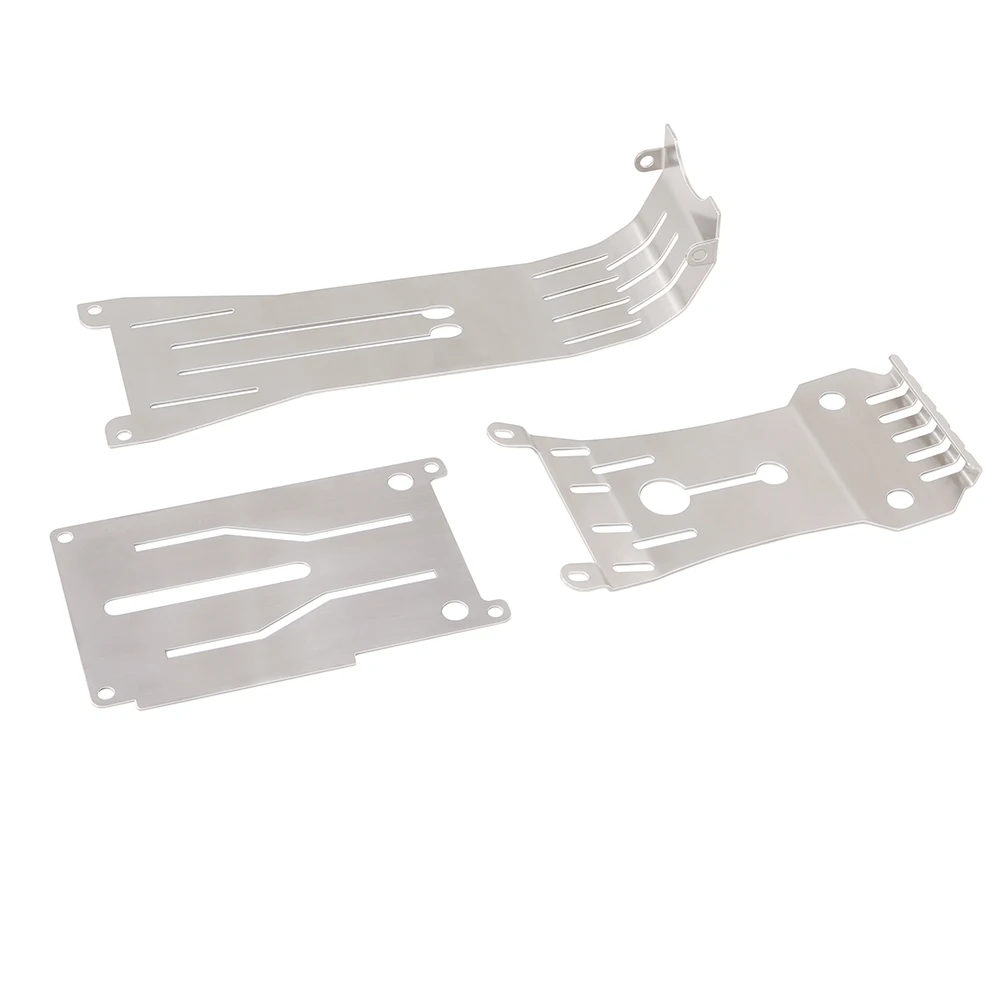 KYX Racing Stainless Steel Chassis Protector Chassis Guard Board Upgrades Parts Accessories for 1/10 RC Car Tamiya Hotshot II