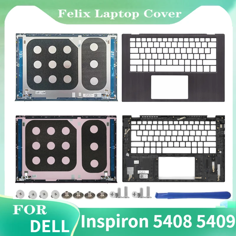 

New For DELL Inspiron 5408 5409 Series Laptop LCD Back Cover Palmrest Upper Rear Lid 0PR5C2 0CMTNR A C Shell