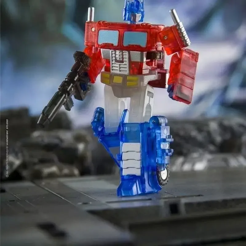 

Доктор Ву DWE04 Красочная прозрачная колонна OP с кареткой Игрушечная модель в минимальной масштабе