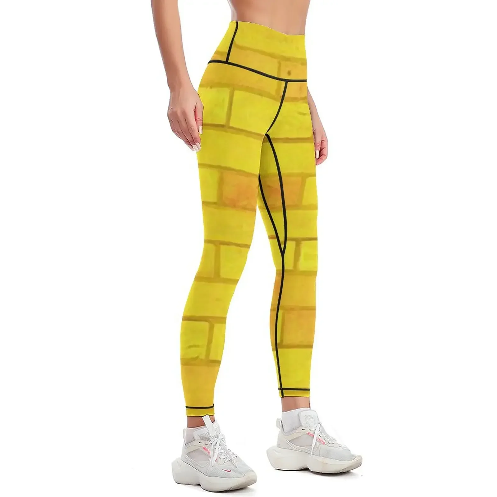 Yellow Brick Road Leggings push up fitness Women sports trousers for physical Womens Leggings