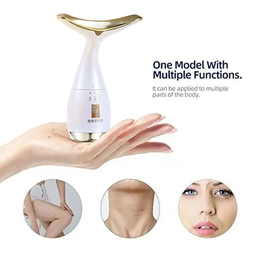 Face Massager Neck Facial Eye Massage Introducer Microcurrent Skin Rejuvenation Anti Aging Beauty Device Dropshipping