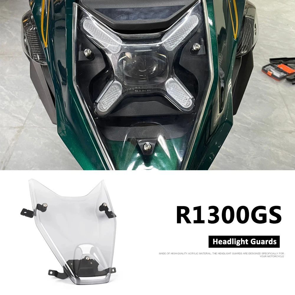 

R1300GS R 1300 GS Motorcycle Headlight Protector Light Cover Protective Guard For BMW R1300 GS 2023-2025 2024 Head Light Cover