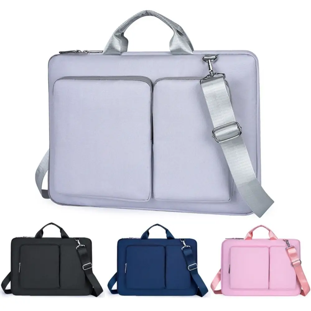 Lightweight Protable Laptop Handbag Briefcases Sleeve Case Laptop Case Wear Resitant Shockproof Notebook Pouch Business