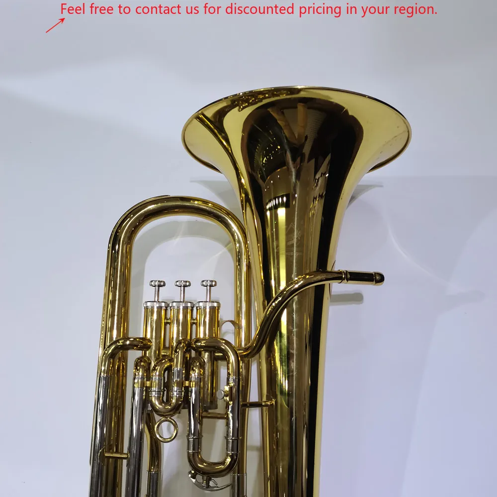

European 3 Keys Bb Euphonium For Brass Instruments