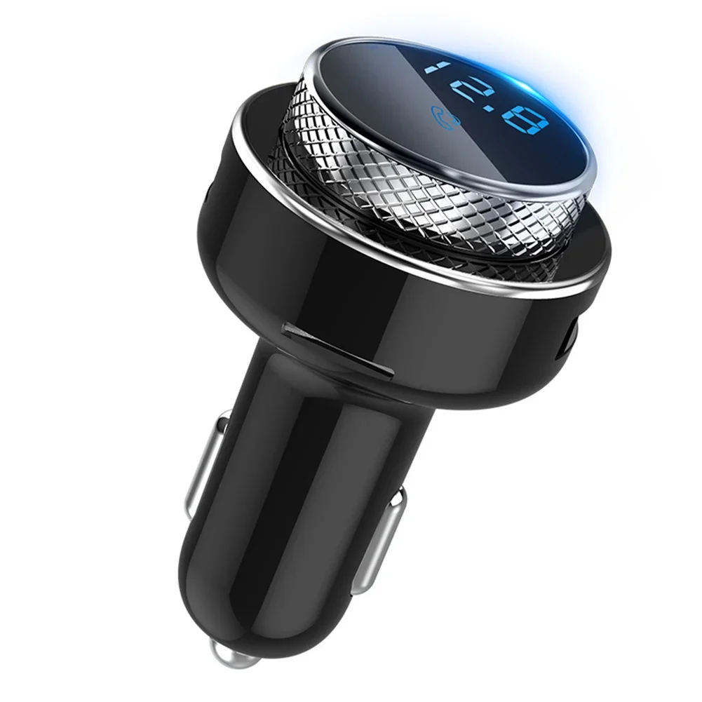 Car Bluetooth-compatible Player Auto MP3 QC3.0 Music Player Fast Vehicle Charger Portable FM Transmitter