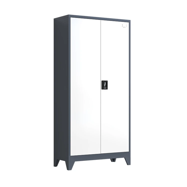 Staff Office Staff Home Bedroom 2 Door Cabinets Clothes Lockers Wardrobe Steel Metal Lockers 5 Feet High