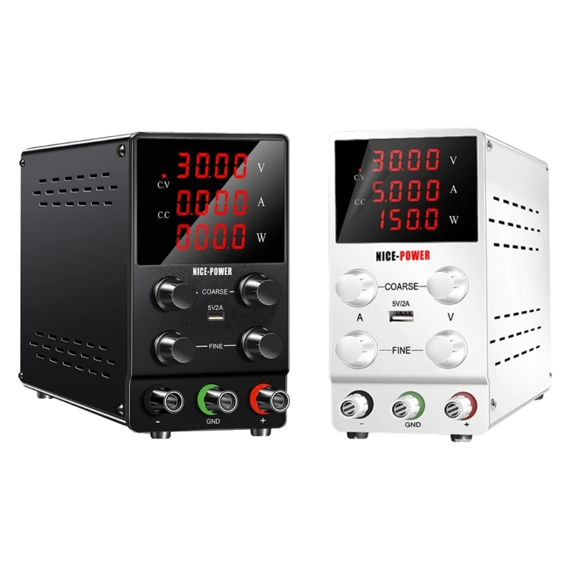 

Programmable Laboratory Power Supply 30V 10A with Encoders Knob Memory Storage