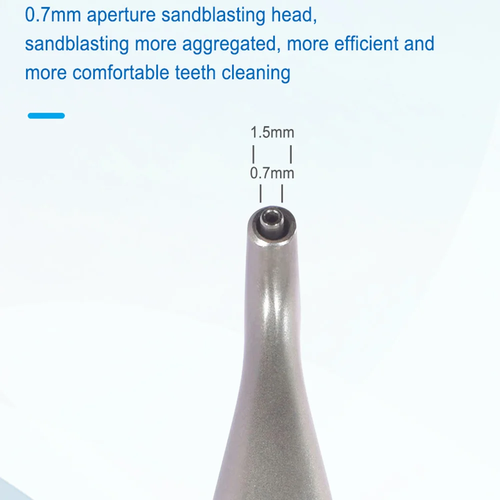 

Dental Air Polisher Handpiece Prophy Jet for Teeth Cleaning, Sandblasting & Stain Removal