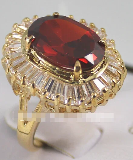 

5 colors red/pink/yellow/purple/green/blue Zirconia ring