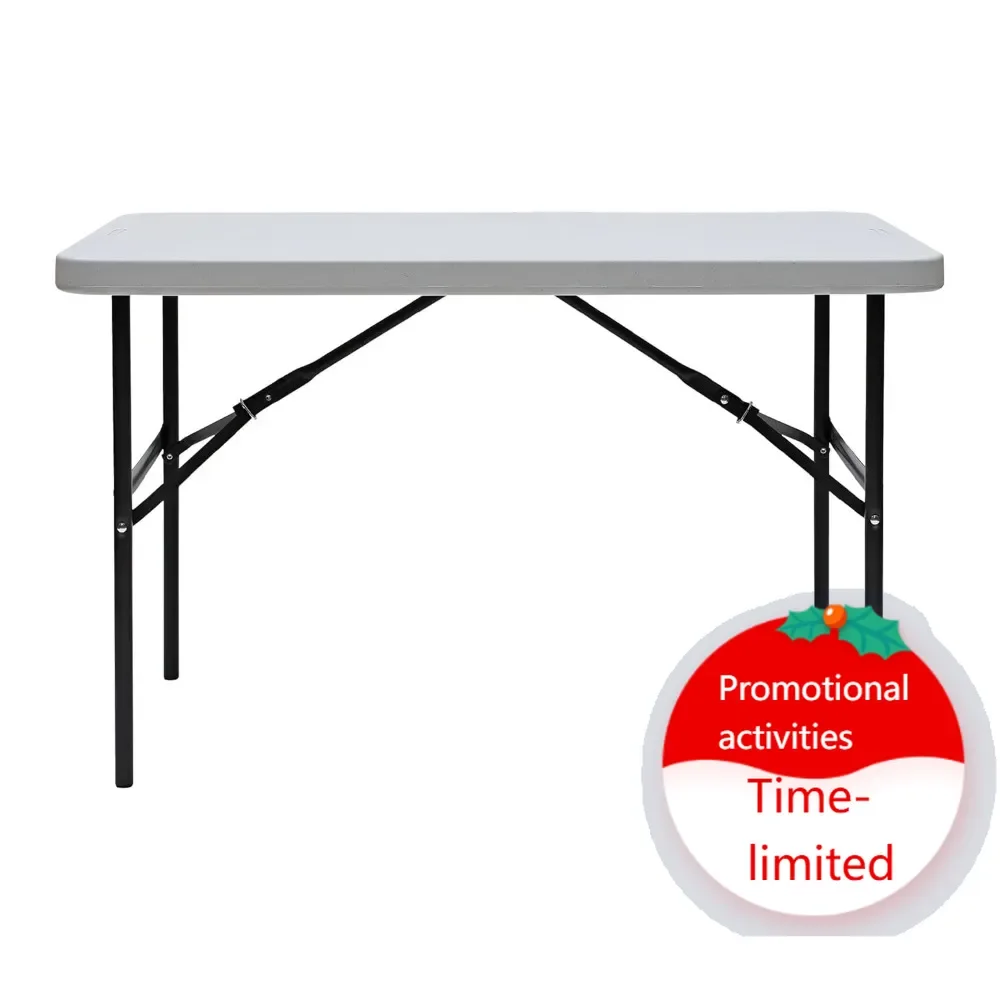 

Hot salesCommercial Folding Table, 750 lbs Capacity, 24x48 Inches, Indoor Outdoor Use