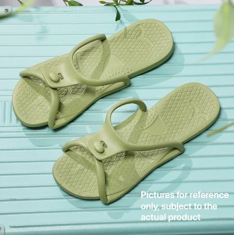Pantuflas de Viaje Plegables con Orificios de Drenaje Mejorados, Ultra Suaves, de EVA, de Secado Rápido, para Hotel y Baño, para Hombre y Mujer