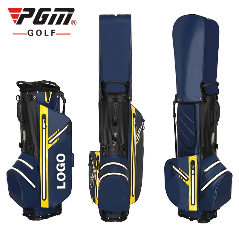 PGM QB065 branded waterproof sunday golf bag custom logo nylon golf stand bag for men