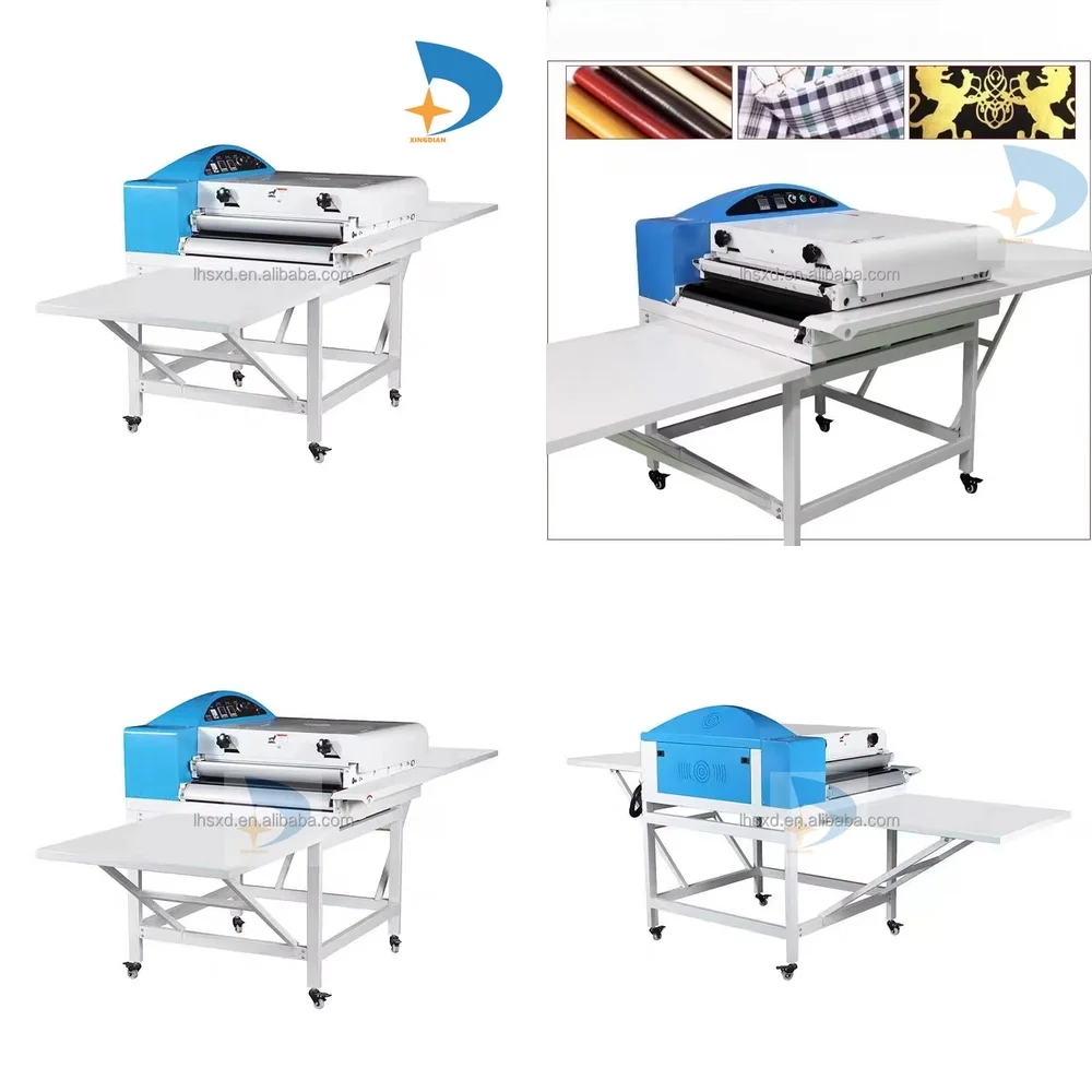 

Open Type High Speed Clothing Leather Bonding Machine for Heat Press Embossing Composite Equipment for Garment Textile Fabric