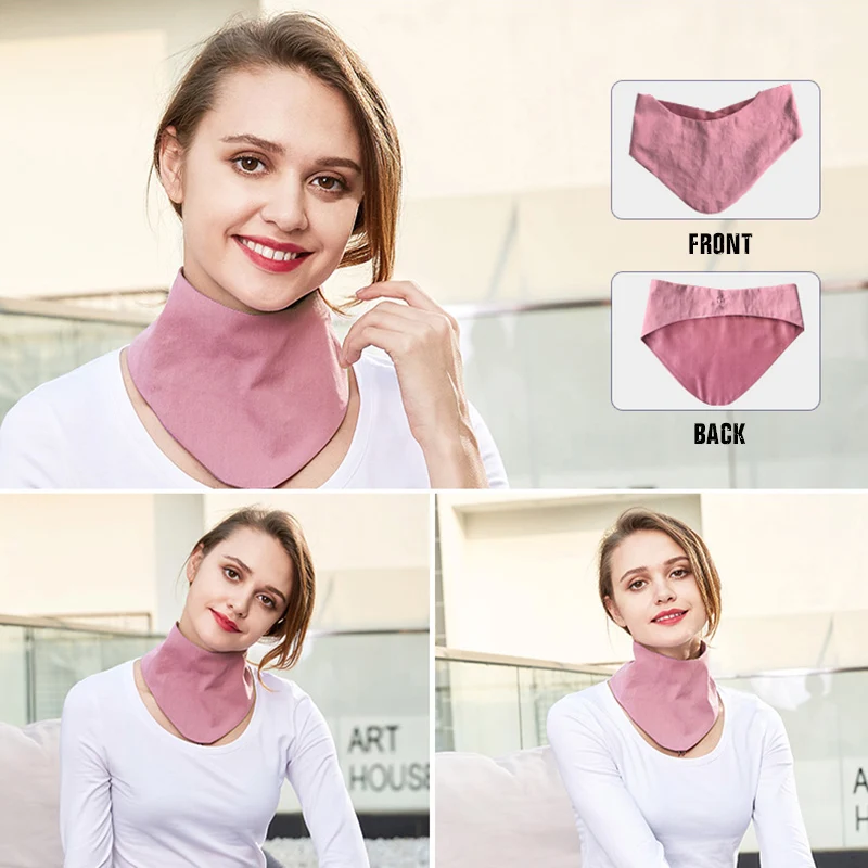 Anti-radiation Bib Collar Neck Protection Neck Cover Scarf Protect Thyroid Radiation Shield Computer Neck Protection Covers