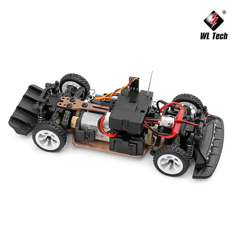 WLtoys WL 284131 1/28 4WD 2.4G Mini RC Racing Car High Speed Off-Road Remote Control LED Light Drift Alloy Truck Toys Kids Gift