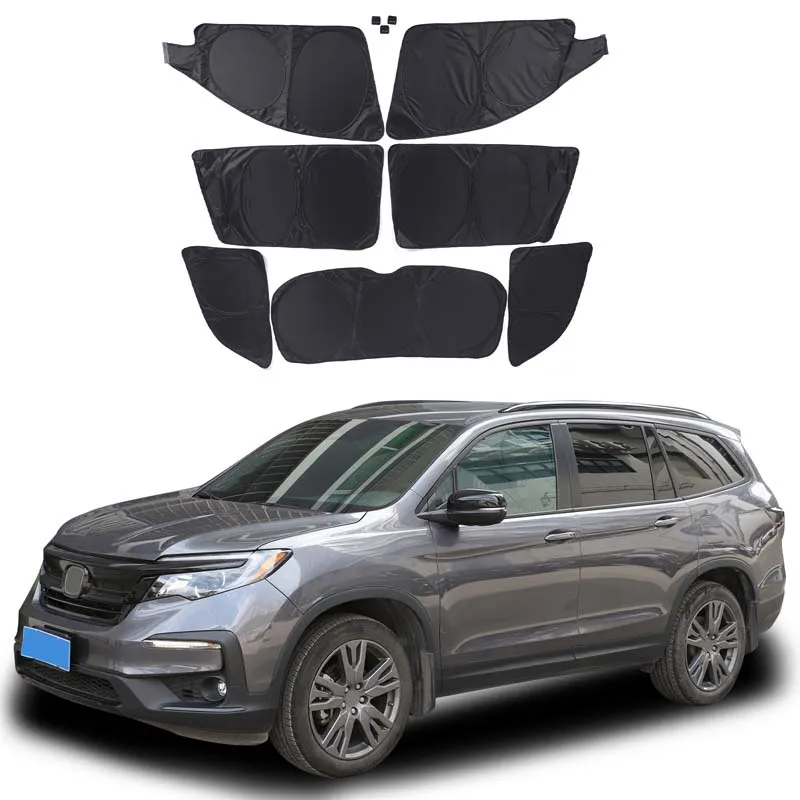 

Для Honda Pilot Pilot 2016-2022 гг., полный оконный стеклянный солнцезащитный козырек, автомобильный солнцезащитный козырек на окно, автомобильные аксессуары (тип провода памяти)