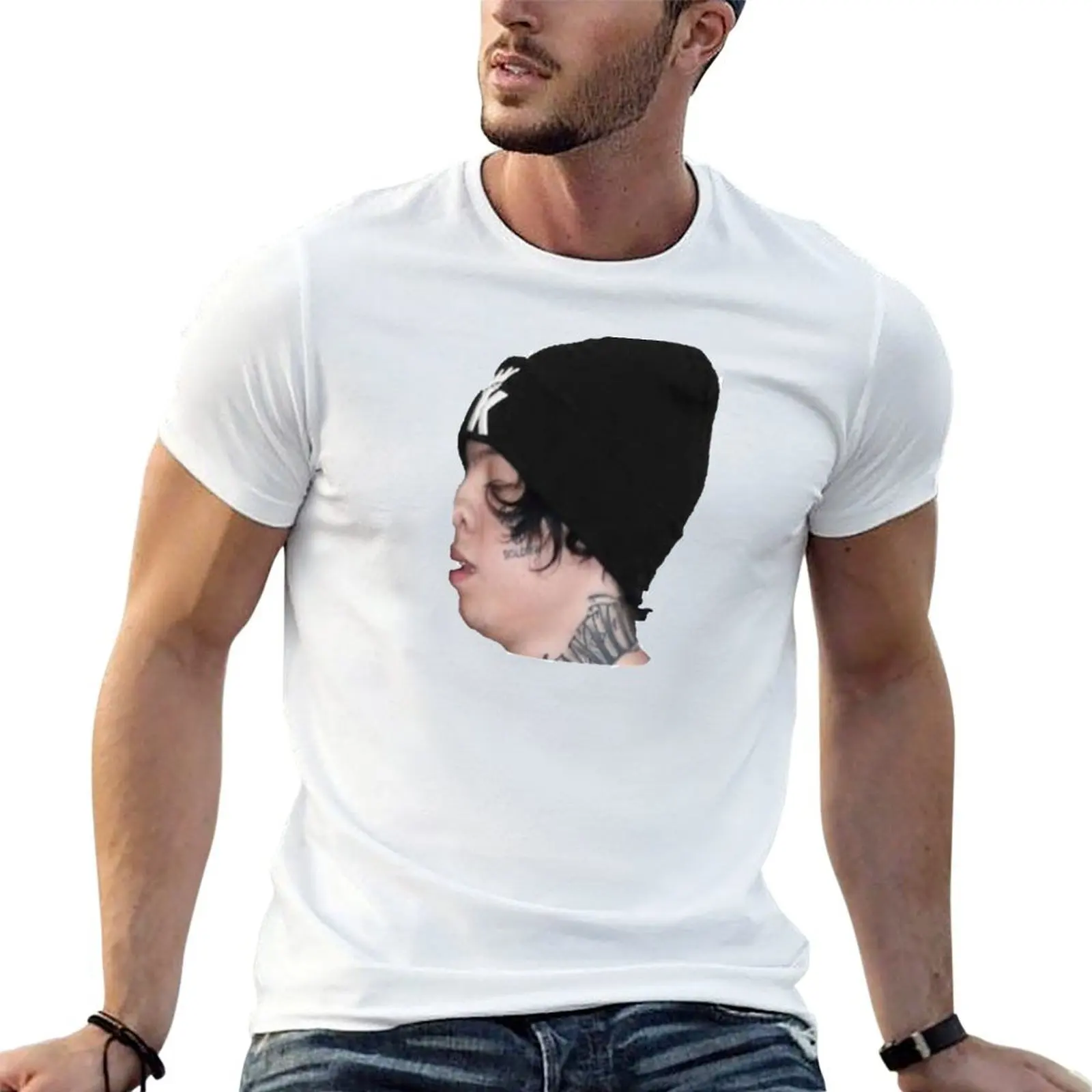 

LIL XAN MEME T-Shirt man t shirt heavy cotton funny t shirts dark humor man t shirt summer T-Shirt