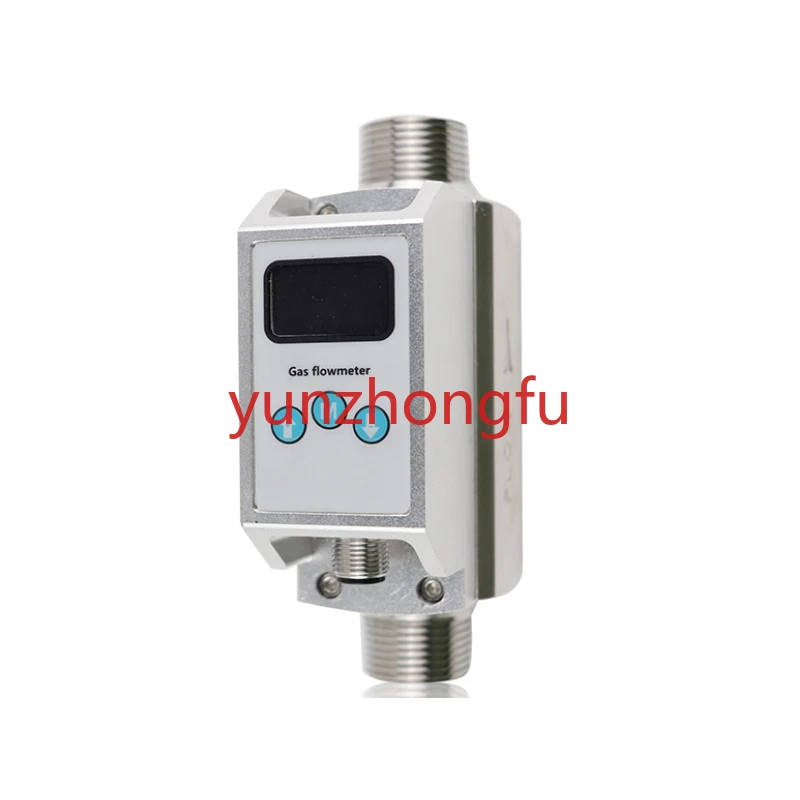 High Sensitivity Gas Mass Flow Meter Power Supply 8~24 VDC  Linear Output   Rate Sensor