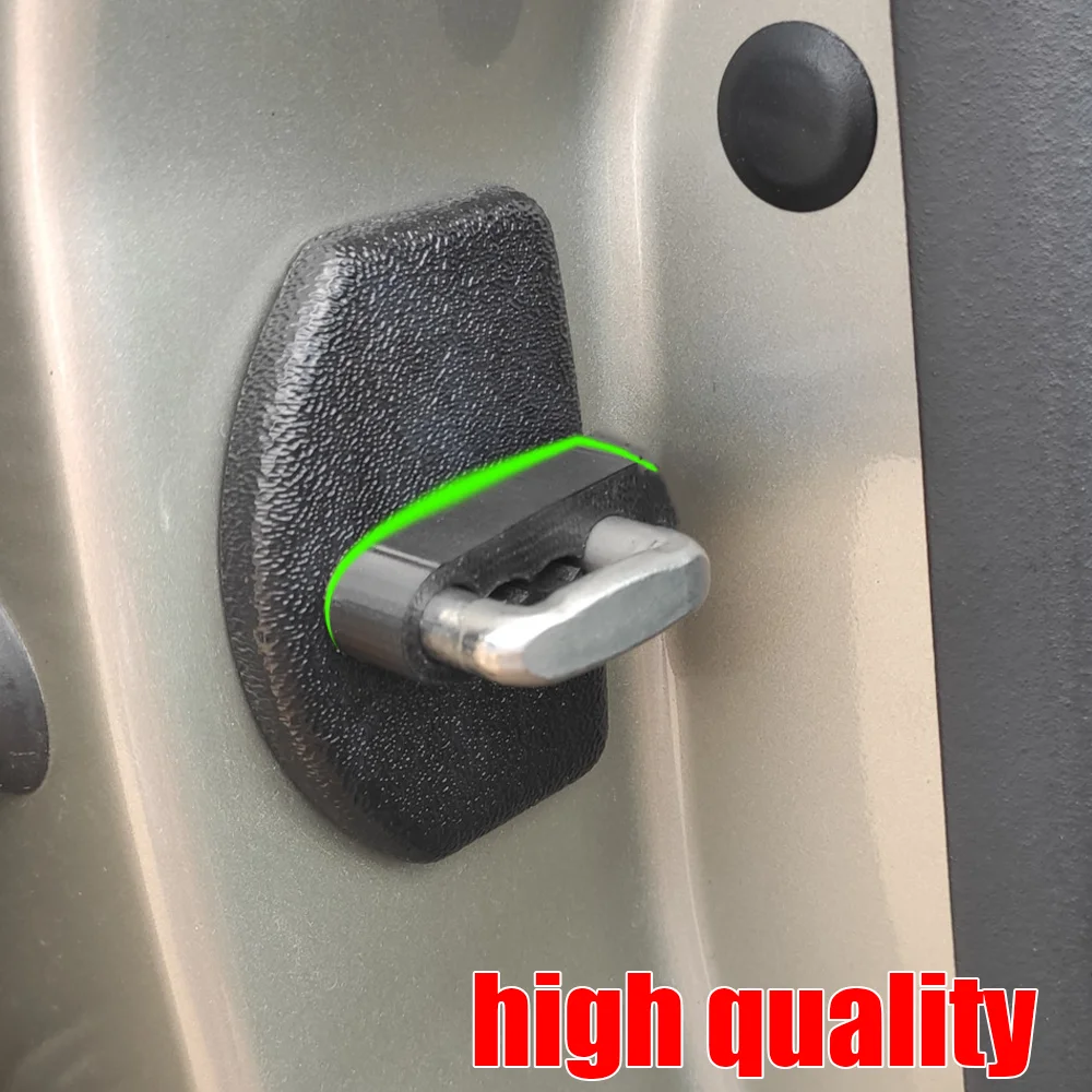 4x Car Door Lock Sound Deadener Protector Damper Buffer For Lada Vesta 2015 2016 2017 2018 2019 2020 2021 2022 2023 Vesta Cross