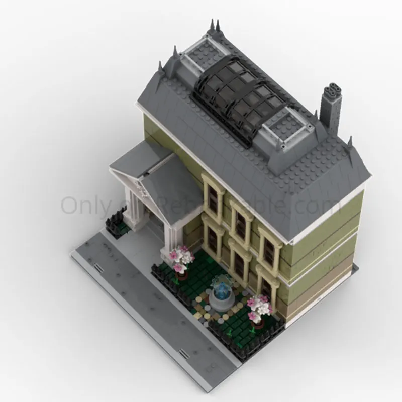 

2549 шт. MOC-209198 Moc Curator's квартира архитектурная модель строительные блоки DIY детский праздничный подарок креативная сборка кирпичей