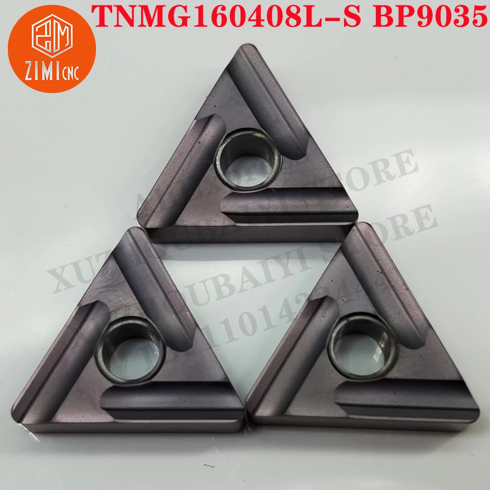 TNMG160408L-S BP9035 TNMG160408L-S Carbide Inserts Turning Tools CNC Cutter Lathe tools metal lathe mechanical Cutting Tool TNMG