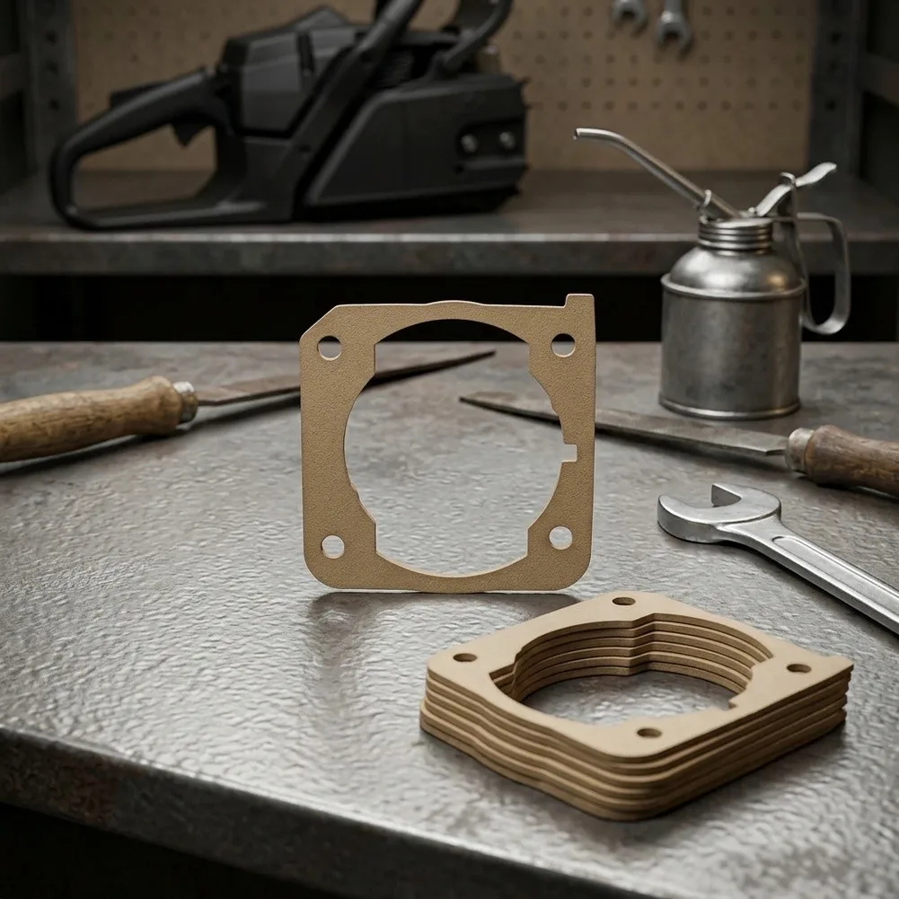For Engine Maintenance for chainsaw Base Gasket As Shown 0.330mm Thickness Precise Engine Fit for chainsaw Model 340
